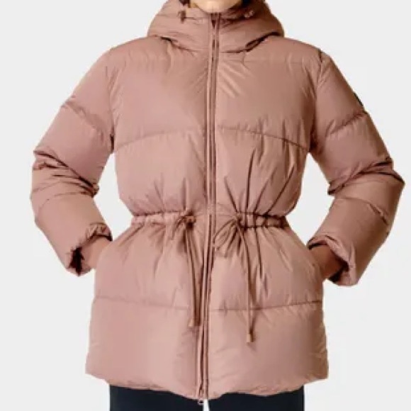 Sweaty Betty Jackets & Blazers - SWEATY BETTY Women’s Alto Puffa All Day Water Resistant Puffer Jacket Pink 4